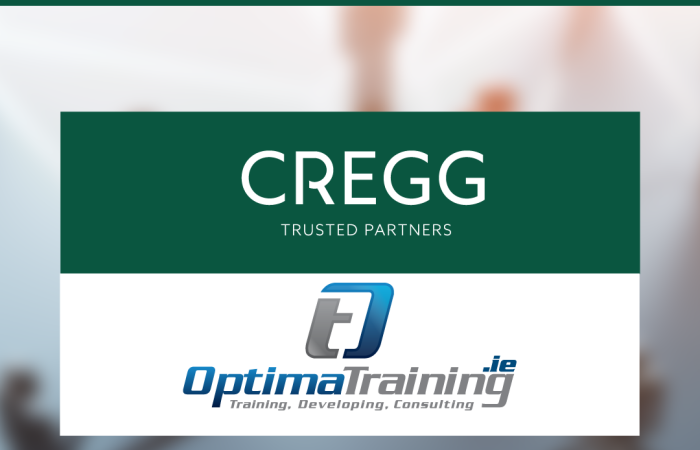 cregg, optima training, partnership,